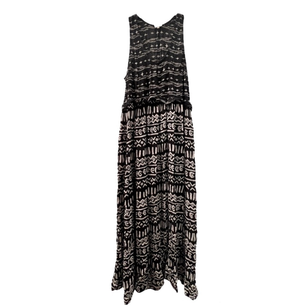 Aritzia Wilfred Rustic Pattern Summer Dress